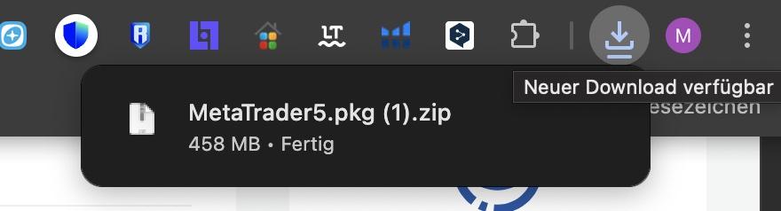 MT5 Download öffnen